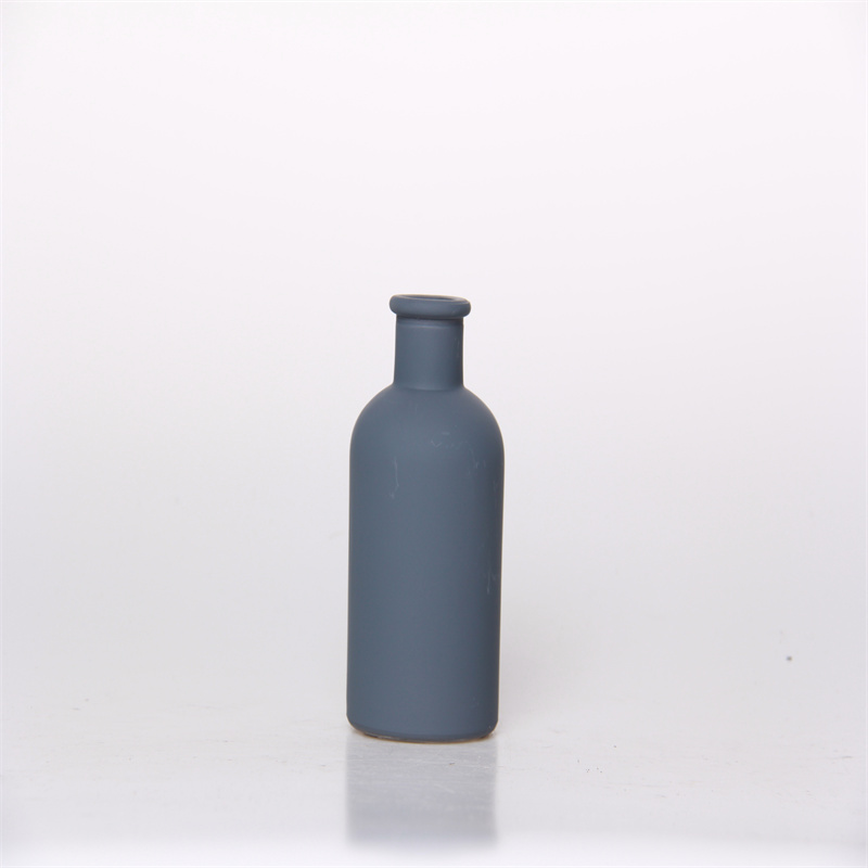 Spray Printed Glass Vase