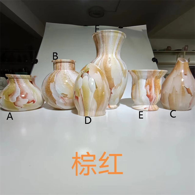 Hydro Dipping Glass Vase