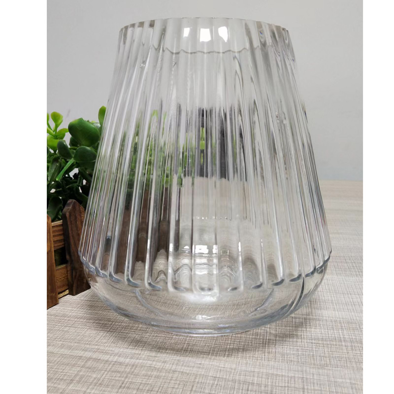 Transparent Glass Vase