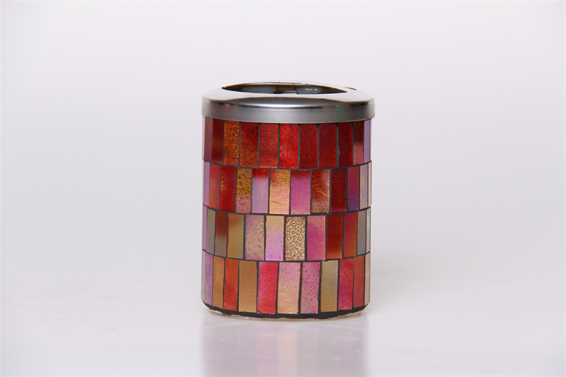 Bathroom Mosaic Glass Ensemble 