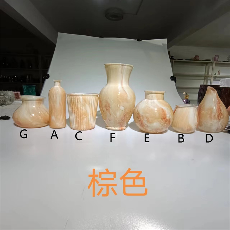 Hydro Dipping Glass Vase