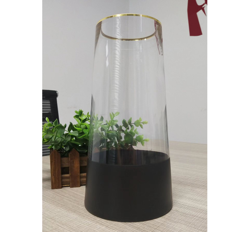 Transparent Glass Vase