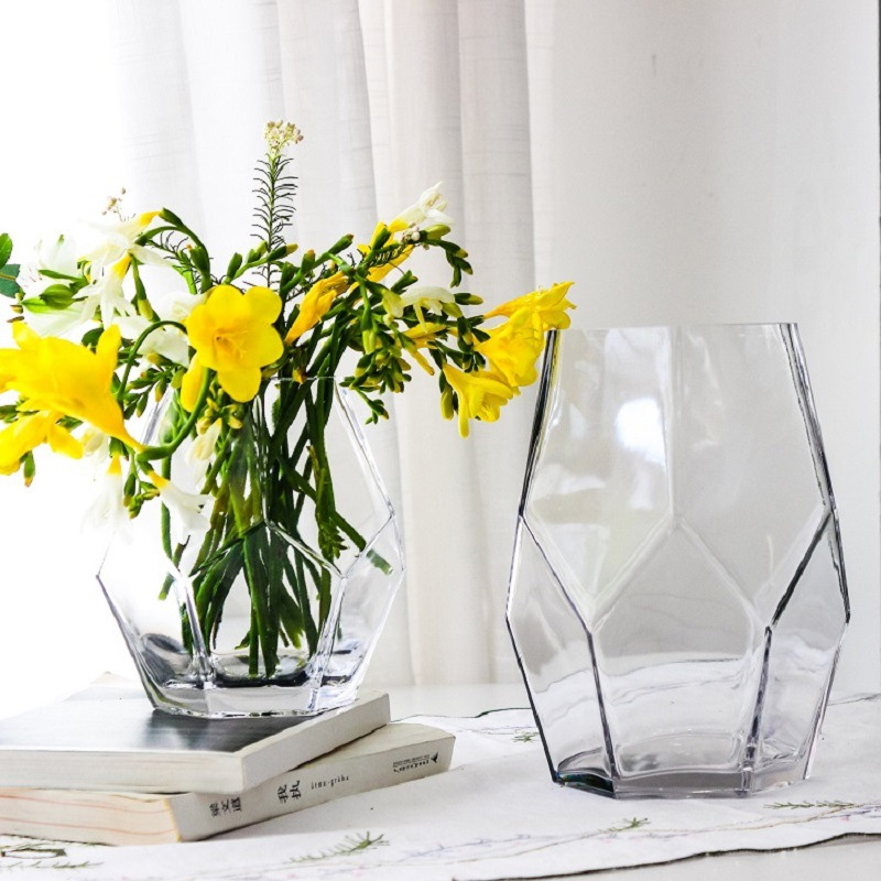 Transparent Glass Vase Transparent Glass Vase