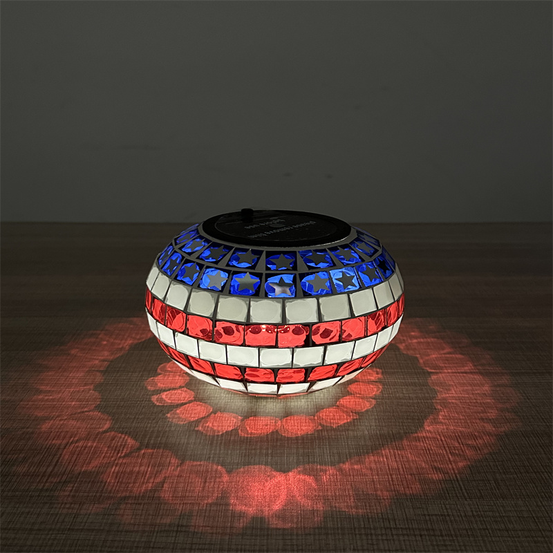Mosaic Solar Lantern