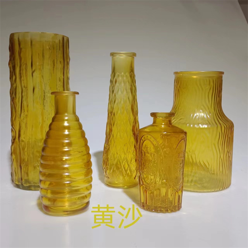 Printed Glass Vase