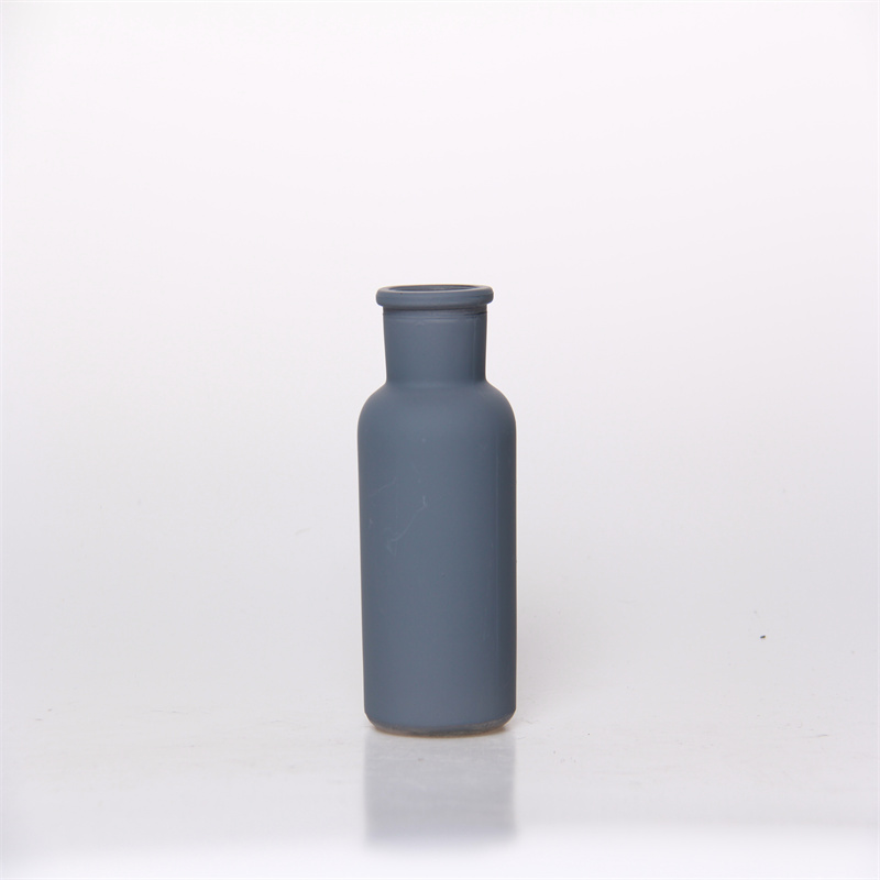 Spray Printed Glass Vase