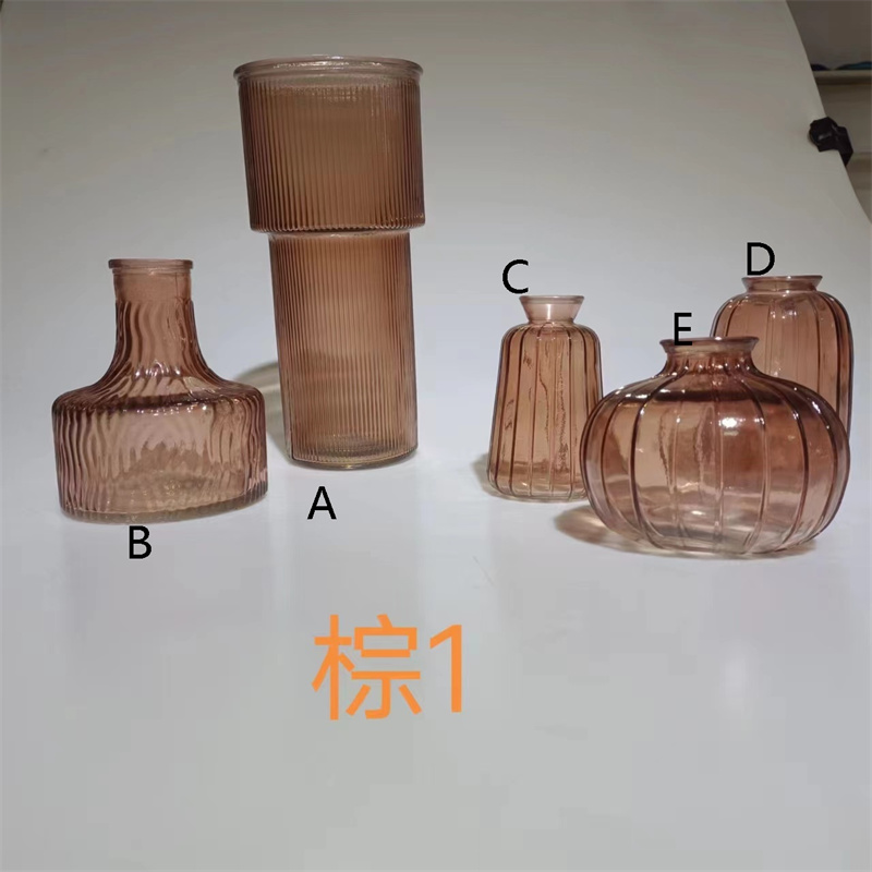 Printed Glass Vase