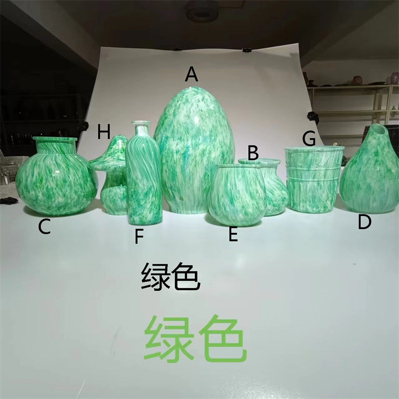 Hydro Dipping Glass Vase