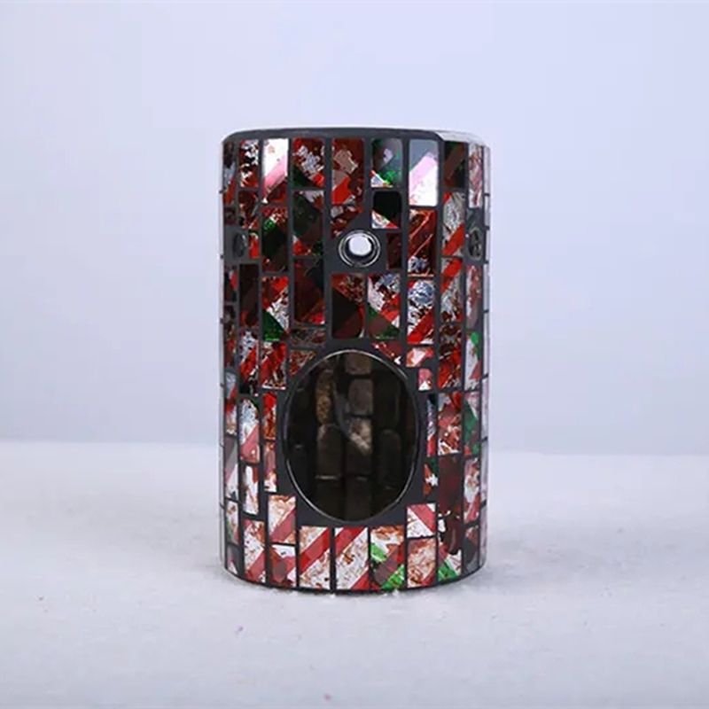 Mosaic Crackle Glass Wax Melter