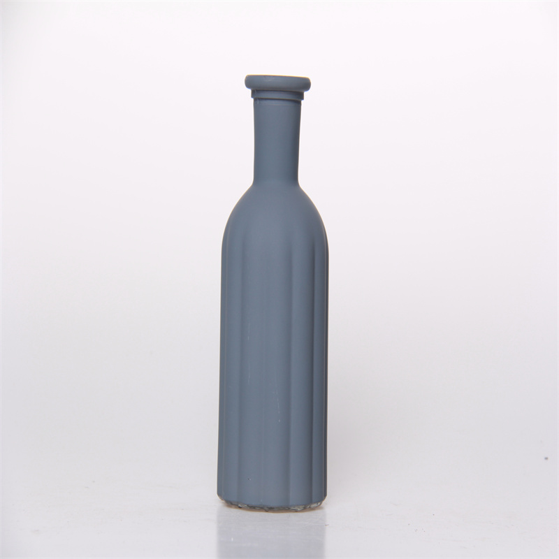 Spray Printed Glass Vase