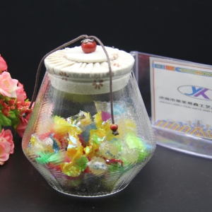 Candy jar with lid