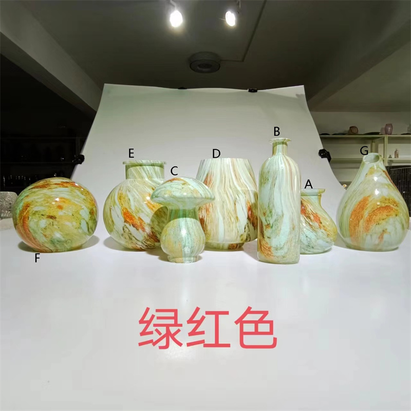 Hydro Dipping Glass Vase