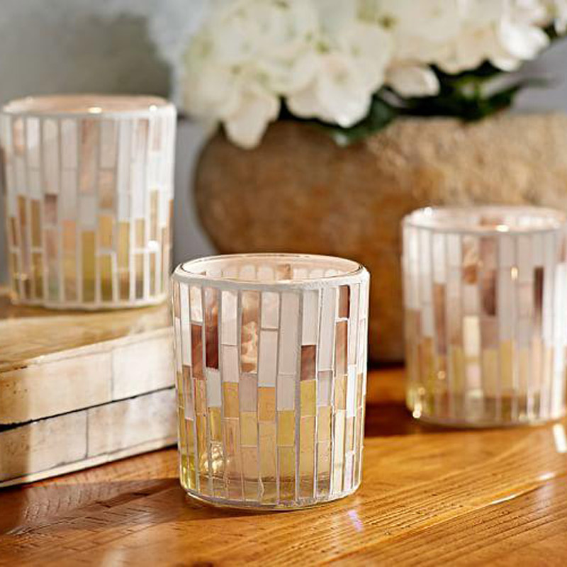 Mosaic Candle Holder