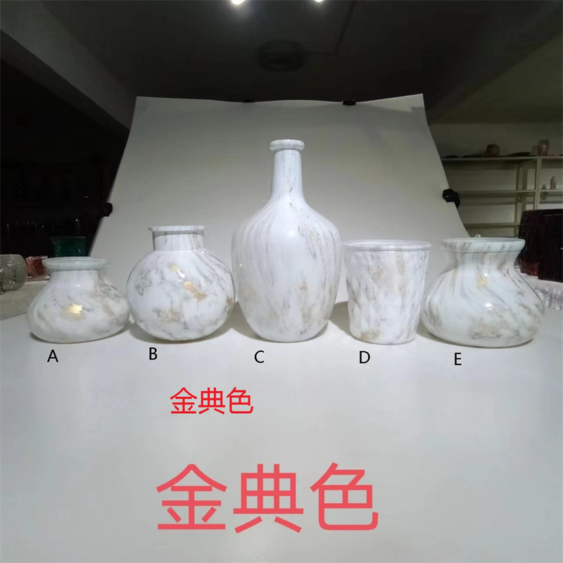 Hydro Dipping Glass Vase